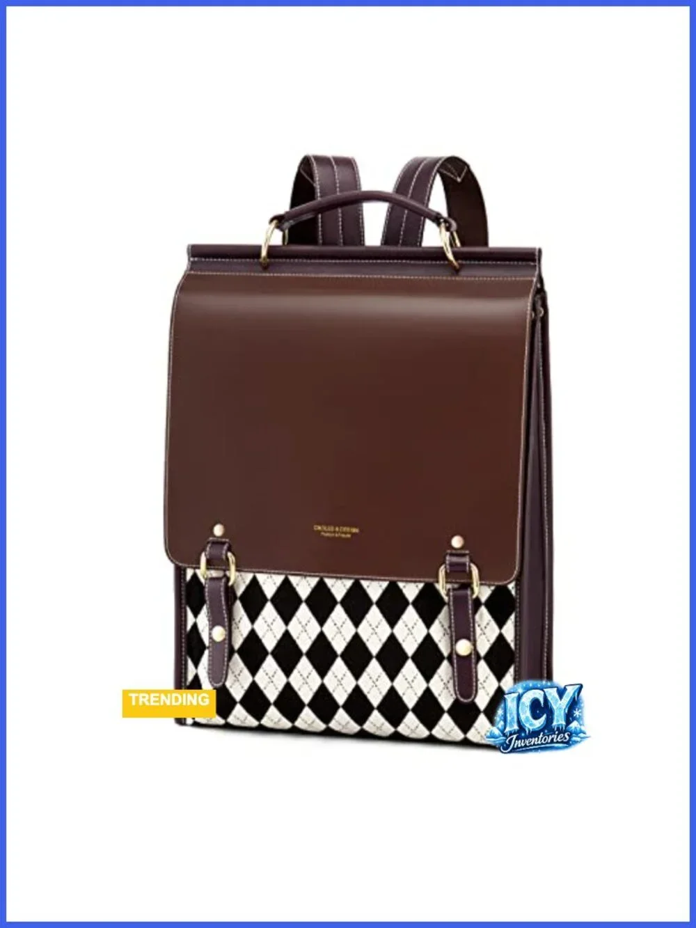 Genuine Leather Backpack Purse Women Fashion Vintage Casual College Travel